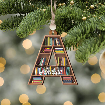 Custom Bookish Ornament