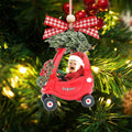 2D Baby Custom Photo Christmas Ornament, Adorable Newborn Baby Photo Ornament CF637 - Kindlytoys