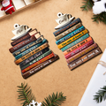 2D Bookstack Christmas Ornament, Book Lover Gift, Bookworm Club Ornament CF163 - Kindlytoys