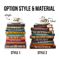 2D Bookstack Christmas Ornament, Book Lover Gift, Bookworm Club Ornament CF163 - Kindlytoys