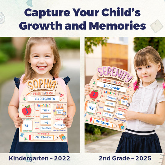 First Day Forever™ Sign - Back to School Gift For Kids