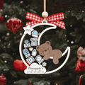 Baby's 1st Christmas Ornament 2024, Personalized Babies First Christmas Ornament CF85 - Kindlytoys