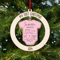 Baby's First Christmas Ornament 2024, Personalized 4D Shake Baby Ornament CF191 - Kindlytoys