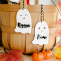 Custom Halloween Basket Tags, Personalized Halloween Name Tags HX03 - Kindlytoys