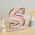 Custom Letter Piggy Bank For Kids, Wooden Coin Bank, Baby Birthday Gifts, Money Banks, 1st Christmas gifts for kids - Kindlytoys