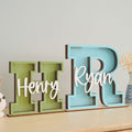 Custom Letter Piggy Bank For Kids, Wooden Coin Bank, Baby Birthday Gifts, Money Banks, 1st Christmas gifts for kids - Kindlytoys