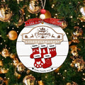 Custom Wooden Family Christmas Ornament 2024, Family Name Stocking Ornament CF14 - Kindlytoys