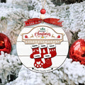 Custom Wooden Family Christmas Ornament 2024, Family Name Stocking Ornament CF14 - Kindlytoys