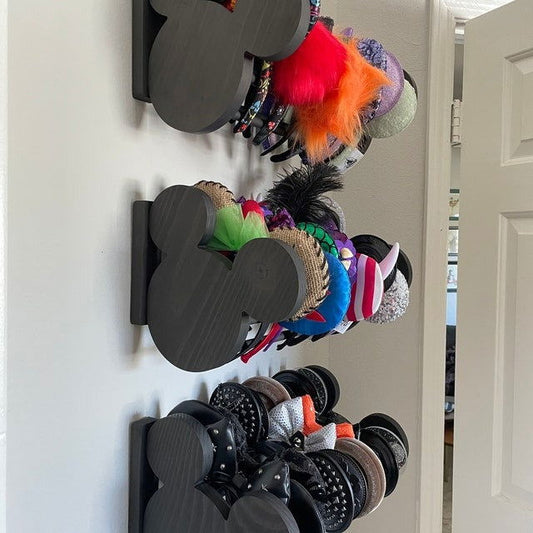 Ears/Headband Display Wooden Holder, DIY Mickey Ear Holder | Kindlytoys MK01 - Kindlytoys