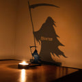 Halloween Candle Holder – Spooky Tealight Shadow Caster for Haunting Decor TV01 - Kindlytoys