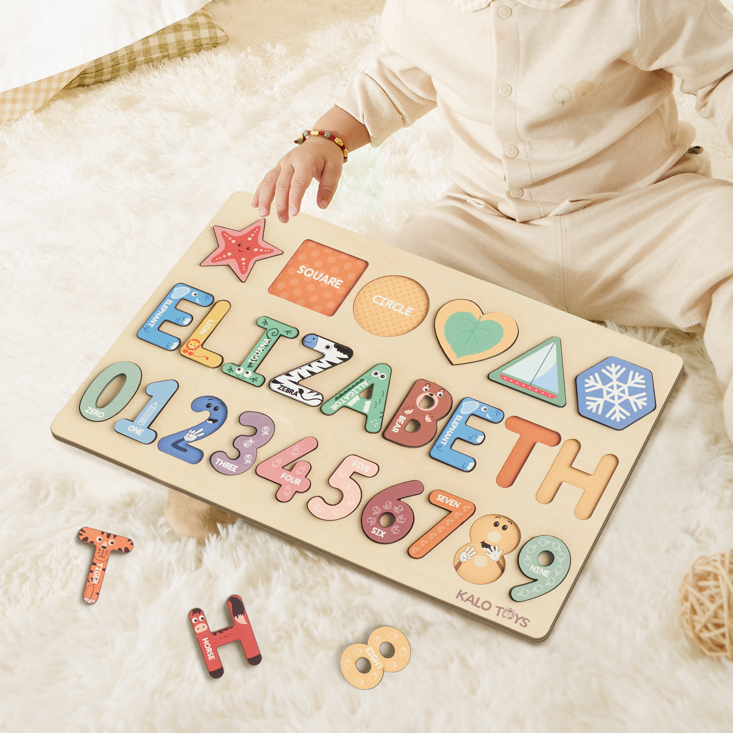 Montessori Gifts For 1 Year Old, Best Baby Toys 6-12 Months, Developmental Toys NP52 - Kindlytoys