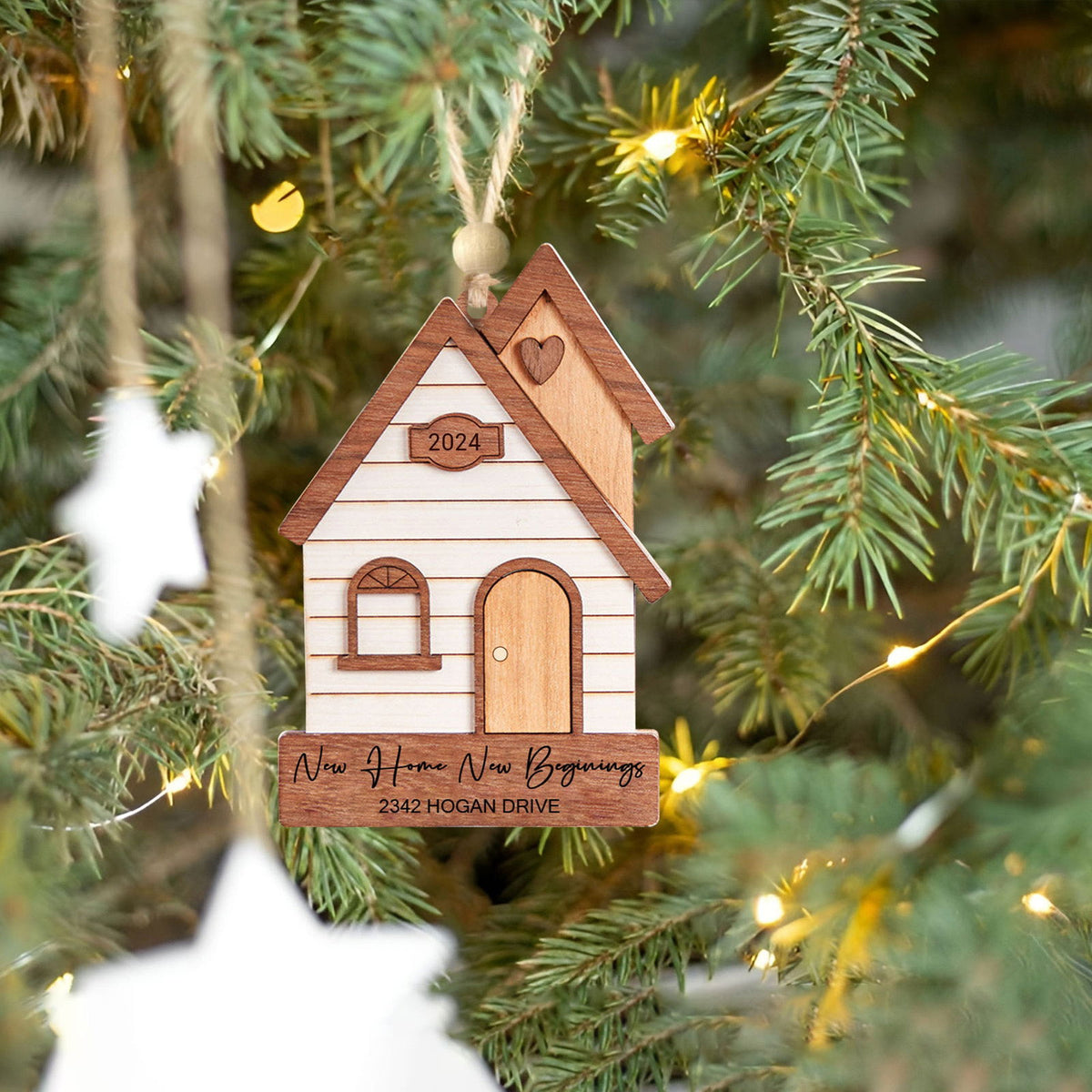 Our First Home Christmas Ornament, New Home Custom Home Ornament CF43 - Kindlytoys