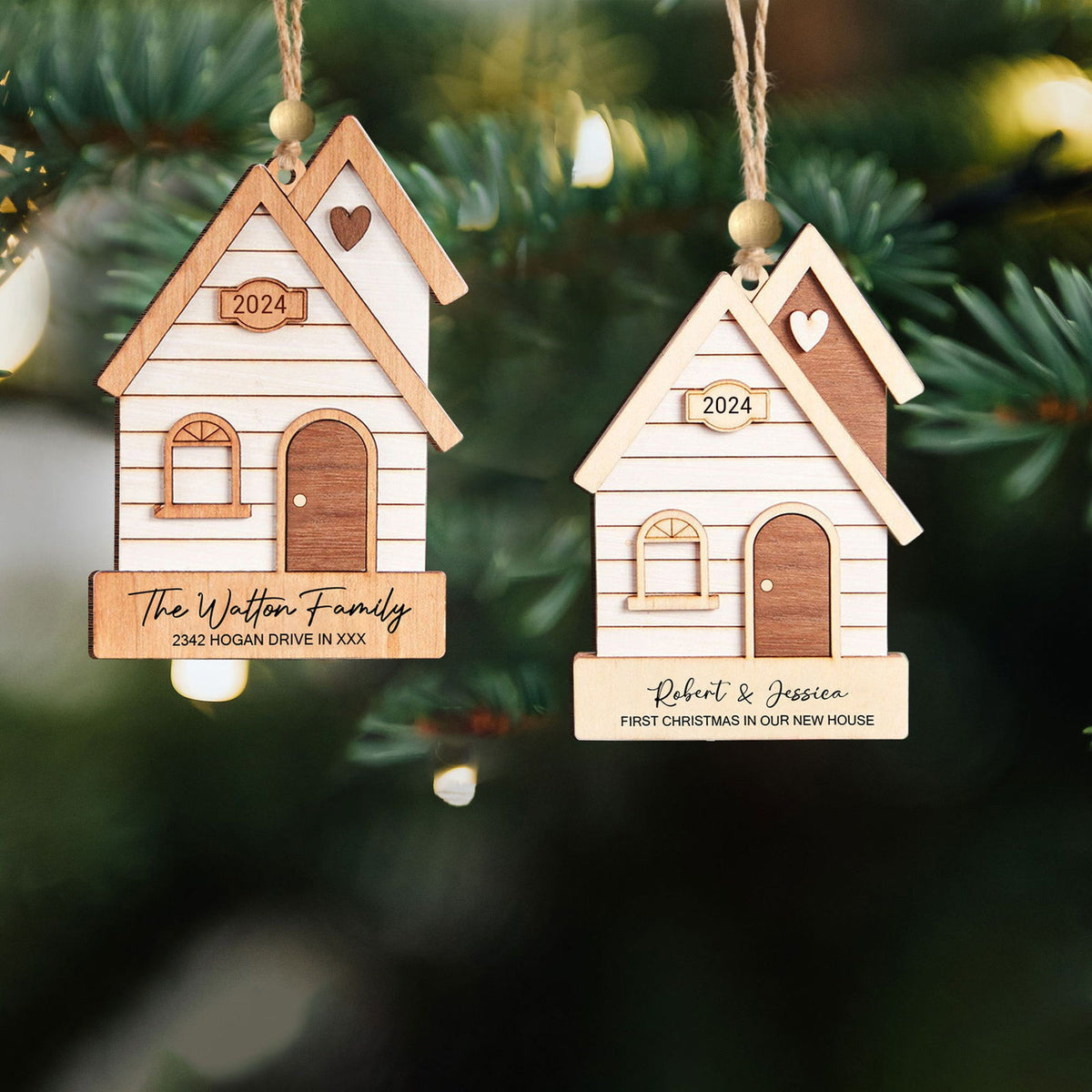 Our First Home Christmas Ornament, New Home Custom Home Ornament CF43 - Kindlytoys
