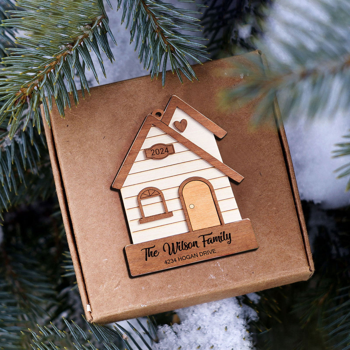 Our First Home Christmas Ornament, New Home Custom Home Ornament CF43 - Kindlytoys