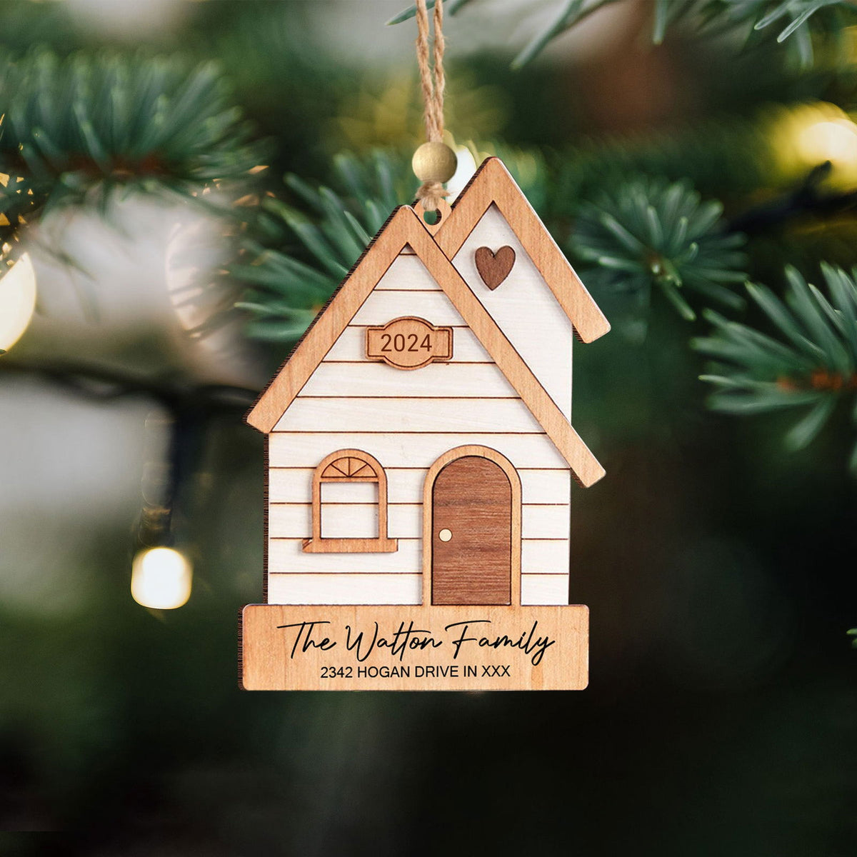 Our First Home Christmas Ornament, New Home Custom Home Ornament CF43 - Kindlytoys