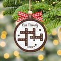 puzzle ornament