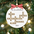 puzzle ornament