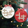 puzzle ornament