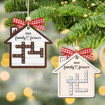 puzzle ornament