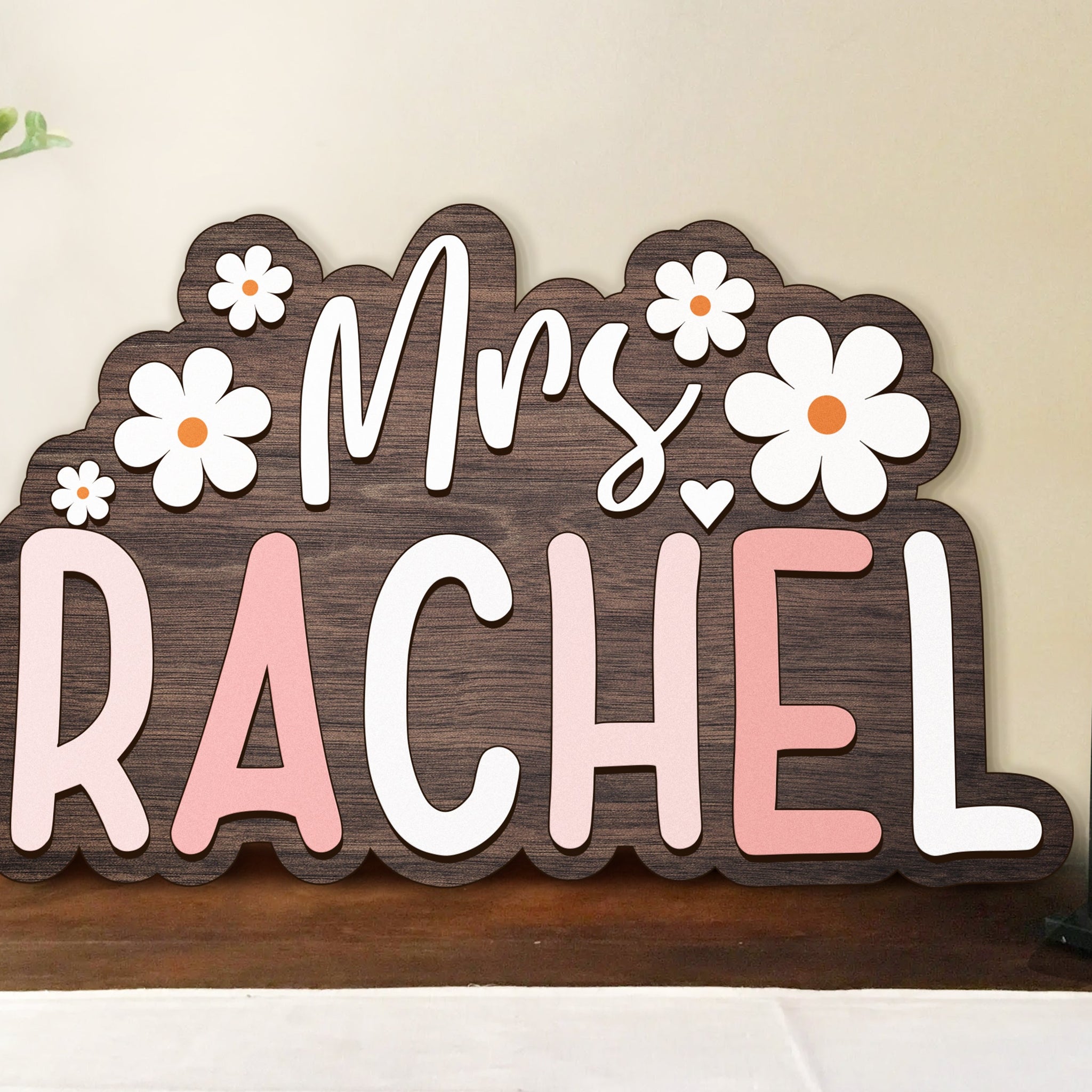 Custom Teacher Door Sign For Classroom DT04
