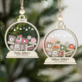 Personalized Baby's First Christmas Ornament, Shaker Ornament with Name CF45 - Kindlytoys