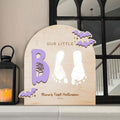 Personalized Baby's First Halloween Footprint Art DIY Keepsake Kit FT28 - Kindlytoys