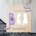 Personalized Baby's First Halloween Footprint Art DIY Keepsake Kit FT28 - Kindlytoys