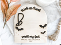 Personalized Baby's First Halloween Keepsake DIY Footprint Art FT23 - Kindlytoys