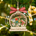 Personalized Babys 1st Christmas Ornament 2024, Shaker Babies Ornament CF602 - Kindlytoys