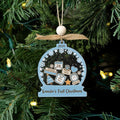 Personalized Babys 1st Christmas Ornament 2024, Shaker Babies Ornament CF602 - Kindlytoys