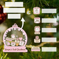 Personalized Babys 1st Christmas Ornament 2024, Shaker Babies Ornament CF602 - Kindlytoys