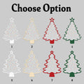 Personalized Christmas Family Names Tree Ornament, Christmas Tree Name Ornament CF139 - Kindlytoys