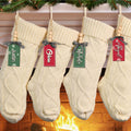 Personalized Christmas Name Tags, Christmas Stocking Tag, Beaded Name Tag KT01 - Kindlytoys