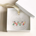 Personalized Family Christmas Ornament 2024 – Custom Family & Pet Ornament AV03-12 - Kindlytoys