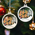 Personalized Family Christmas Ornaments, Gingerbread Ornament For Family CF222 - Kindlytoys