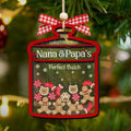 Personalized Grandma Christmas Ornament 2024, personalized family ornaments with pets, Christmas Gift For Grandmother CF70 - Kindlytoys