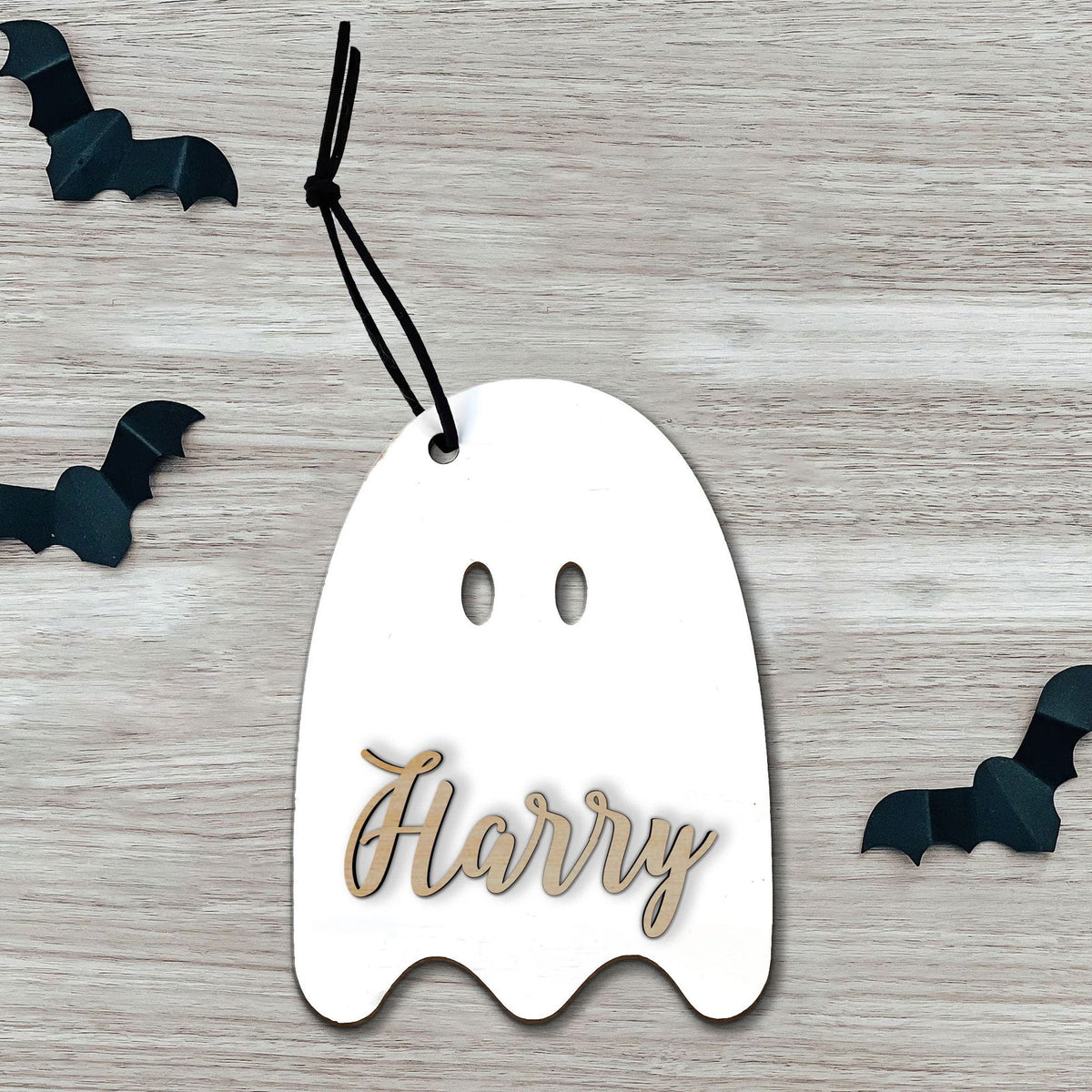 Personalized Halloween Tags, Boo Bag Tags, Custom Halloween Name Tags, Halloween Basket Tags HX04 - Kindlytoys