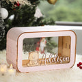 Personalized Piggy Bank For Kids, Wooden Piggy Bank with Name, DIY Piggy Bank, First Birthday Gifts Idea, 1st Christmas Gifts For Kids - Kindlytoys
