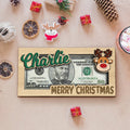 Personalized Santa Christmas Money Holder, Family Christmas Gift, Christmas Stocking Stuffer MH02 - Kindlytoys