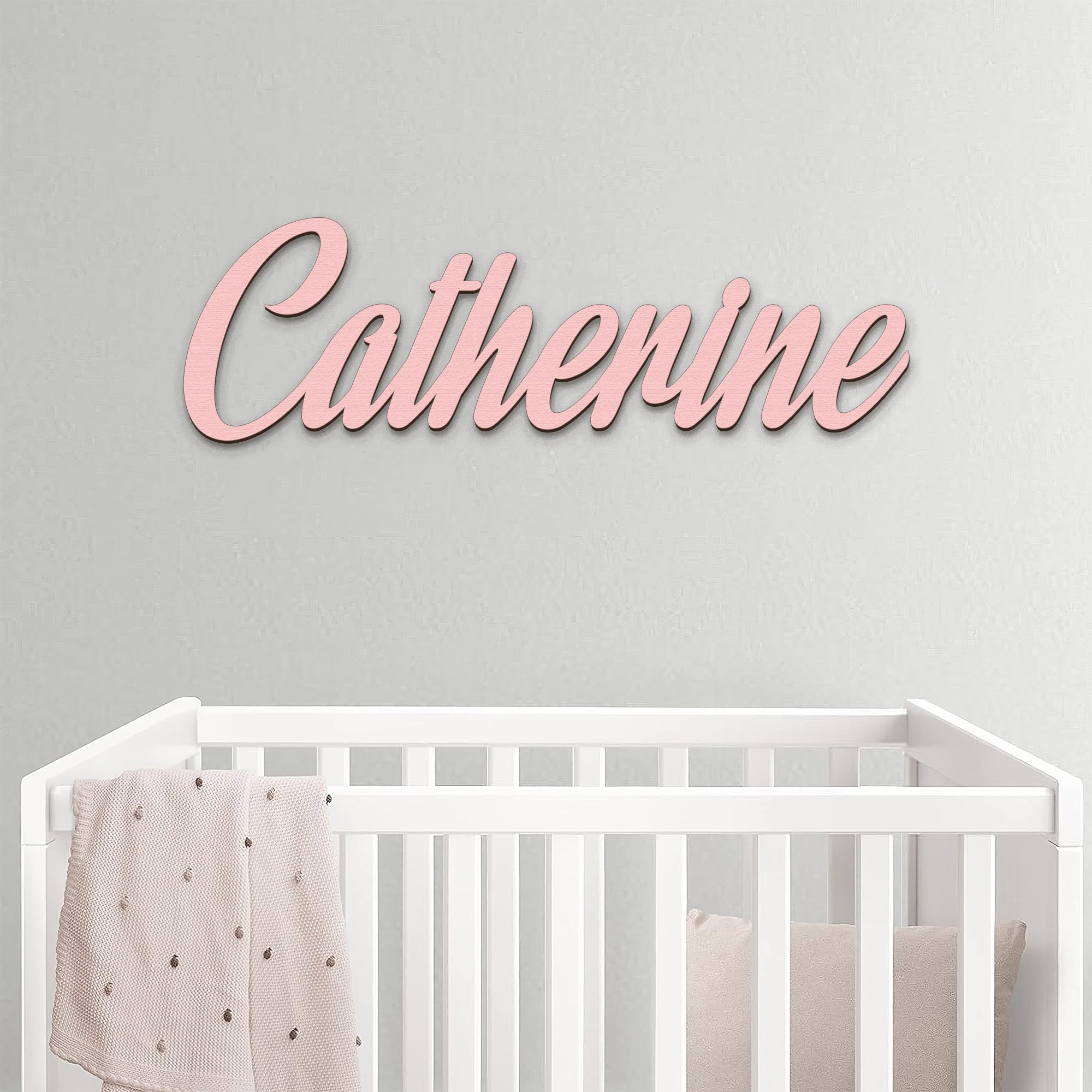 Personalized Wooden Name Sign for Nursery