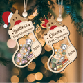 Reindeer Baby's First Christmas Ornament 2024, Shake Babies Ornament CF136 - Kindlytoys